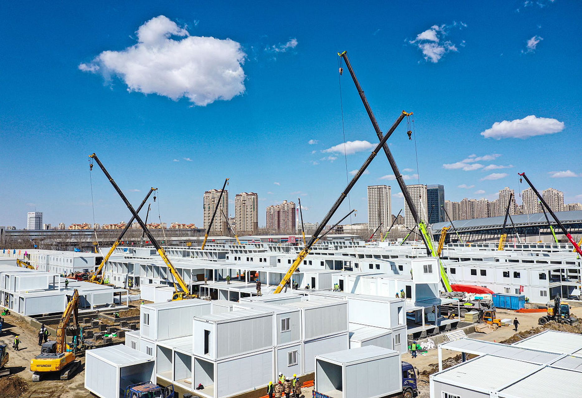 哈尔滨为方舱医院建设招标/哈尔滨方舱医院在哪里
