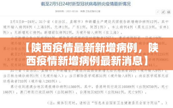 【陕西疫情最新新增病例，陕西疫情新增病例最新消息】