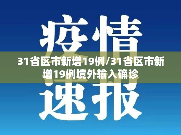 31省区市新增19例/31省区市新增19例境外输入确诊