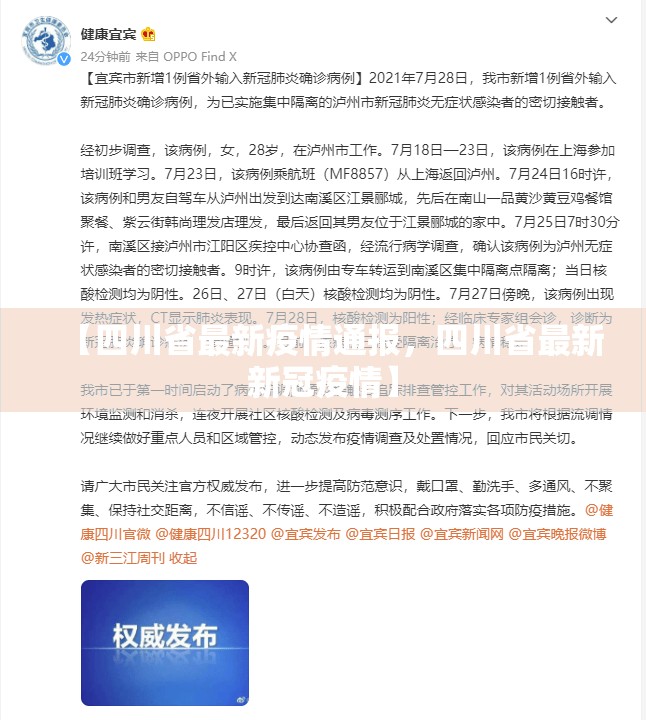 【四川省最新疫情通报，四川省最新新冠疫情】