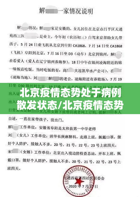 北京疫情态势处于病例散发状态/北京疫情态势处于病例散发状态怎么办