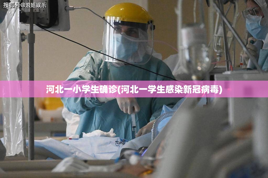 河北一小学生确诊(河北一学生感染新冠病毒)