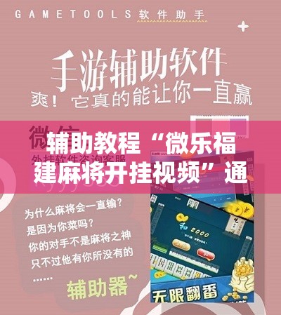 辅助教程“微乐福建麻将开挂视频”通用版下载教程!