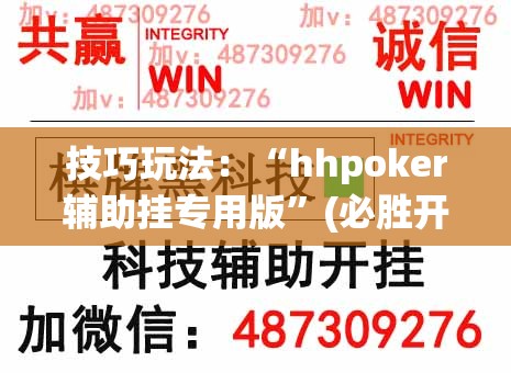 技巧玩法：“hhpoker辅助挂专用版”(必胜开挂神器)