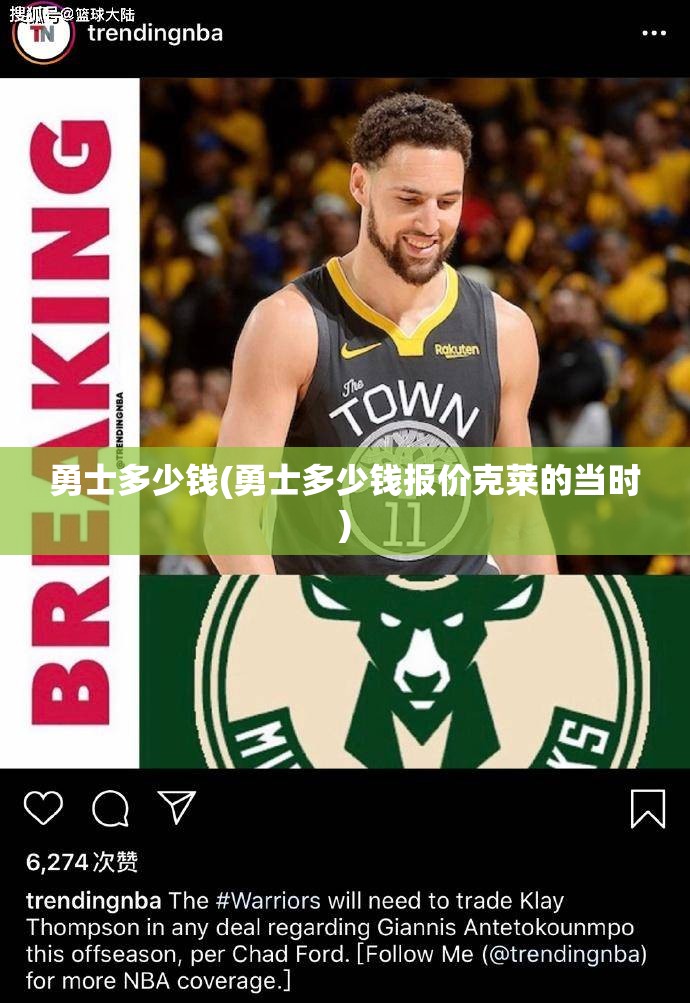 勇士多少钱(勇士多少钱报价克莱的当时)