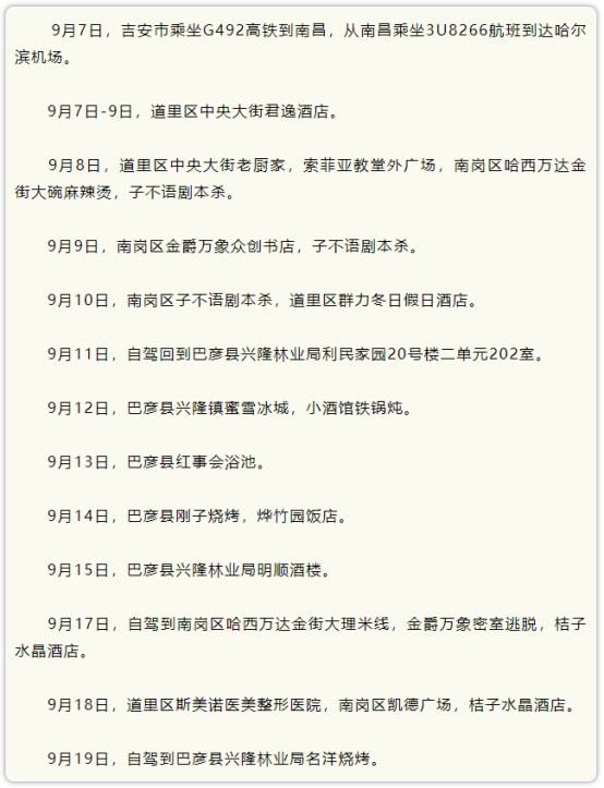 巴彦疫情/巴彦疫情确诊病例
