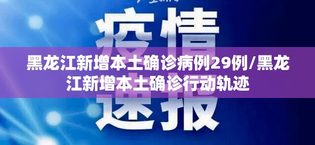 黑龙江新增本土确诊病例29例/黑龙江新增本土确诊行动轨迹 黑龙江新增本土确诊病例29例/黑龙江新增本土确诊行动轨迹