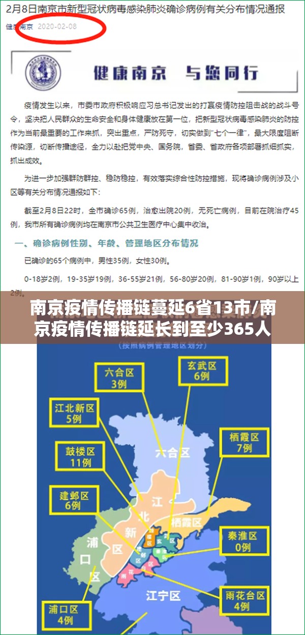 南京疫情传播链蔓延6省13市/南京疫情传播链延长到至少365人