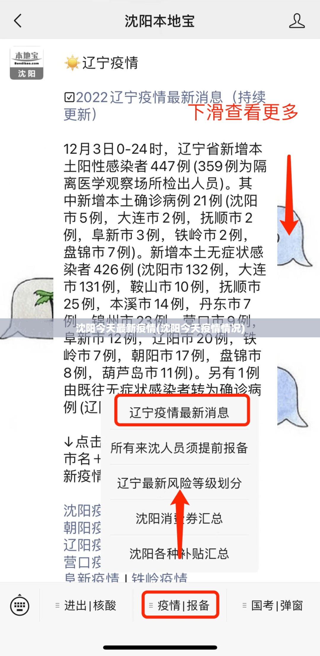 沈阳今天最新疫情(沈阳今天疫情情况)