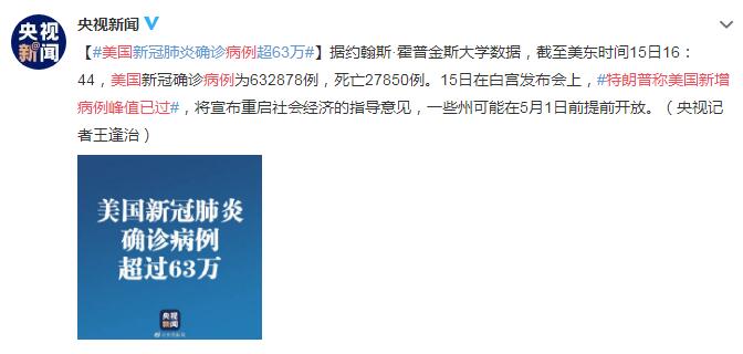美国疫情最新消息今天/美国疫情最新消息今天新增病例