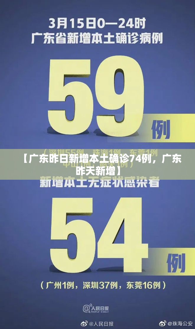 【广东昨日新增本土确诊74例，广东昨天新增】