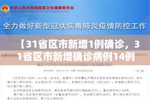 西安增1例本土确诊病例(西安新增1例确诊病例)