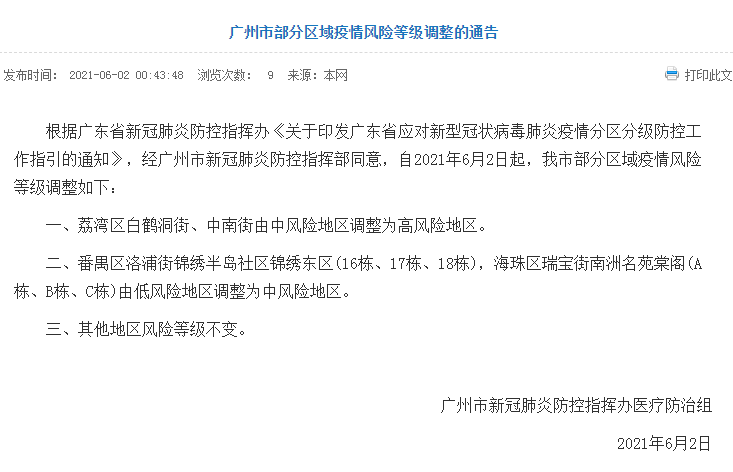 北京一地调为高风险(北京高风险地区划定标准)