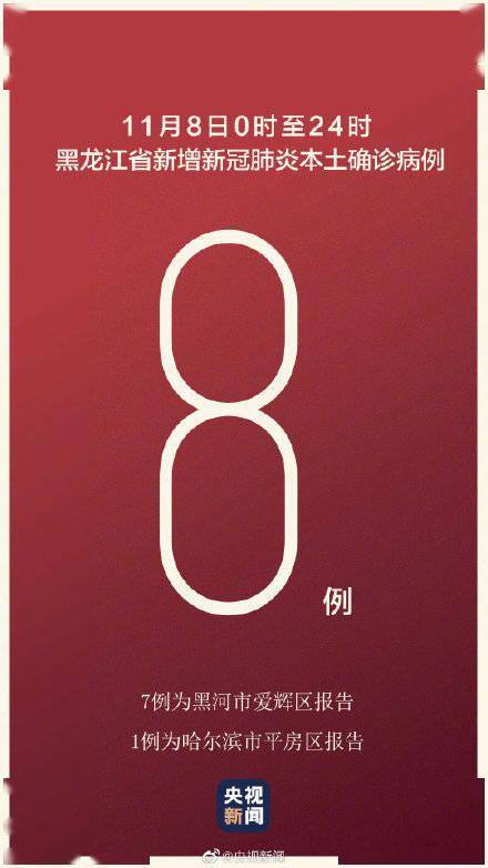 【黑龙江新增8例确诊，黑龙江新增8例轨迹】