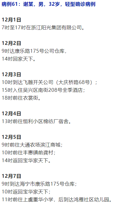 浙江确诊病例破千(浙江1例) 浙江确诊病例破千(浙江1例)