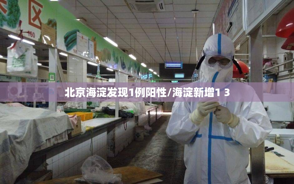 北京海淀发现1例阳性/海淀新增1 3
